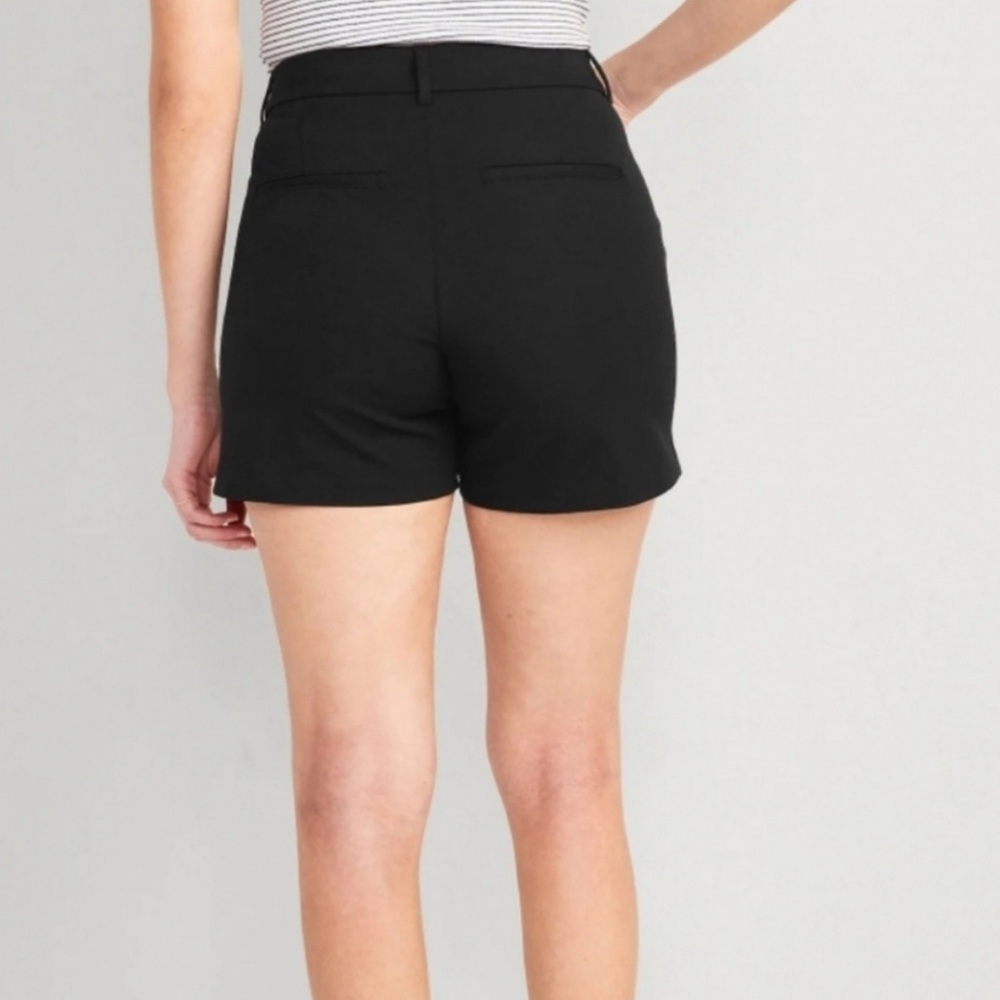 Pixie High-Rise Shorts | Old Navy | Black | 22 - Picture 2 of 4